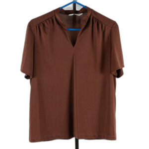 Vintage Blair 70s brown top size M